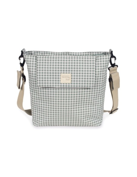 Bolso Canastilla I Love Vichy Verde