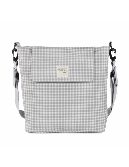Bolso Canastilla I Love Vichy Gris