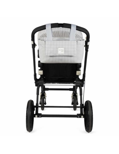 Bolso organizador I love Vichy Gris