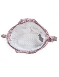 Bolsa Canastilla Cherry Flores 2