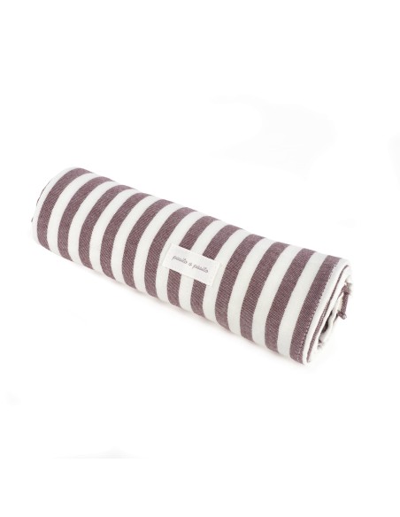 Muselina Cherry Rayas