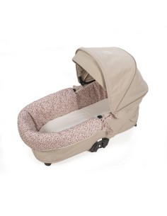 Cubre cuco dual + funda colchón Cherry Flores