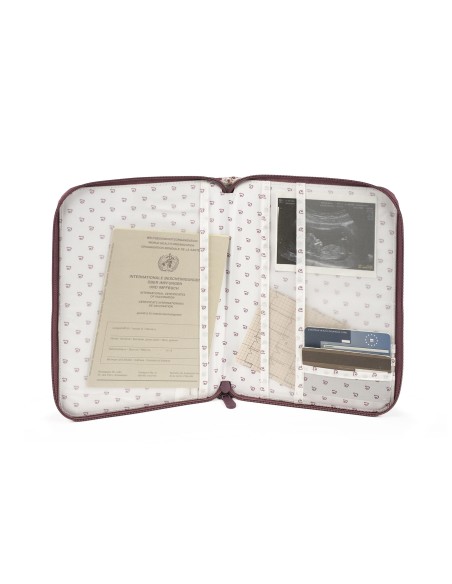 Portadocumentos Cherry Rayas