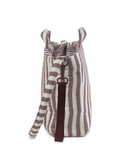 Bolsa Canastilla Cherry Rayas