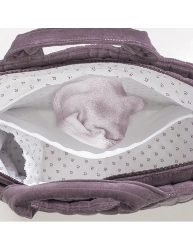 Bolsa Canastilla Cherry Velvet