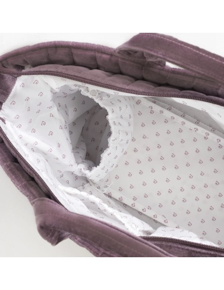 Bolsa Canastilla Cherry Velvet