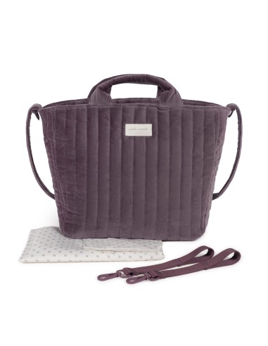 Bolsa Canastilla Cherry Velvet