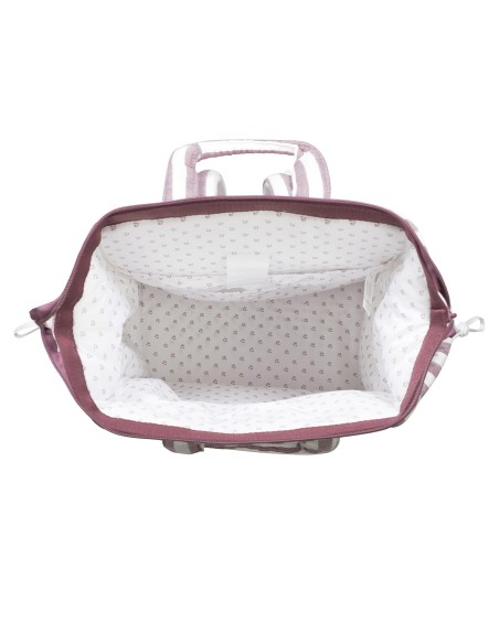 Mochila Cherry Rayas