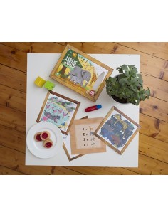 Pintura Mágica Safari Tiger Tribe 2