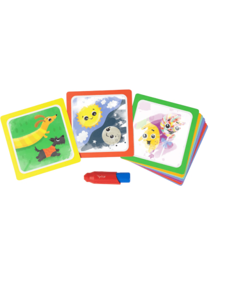 Pintura mágica - Opuestos Pintura mágica - Opuestos