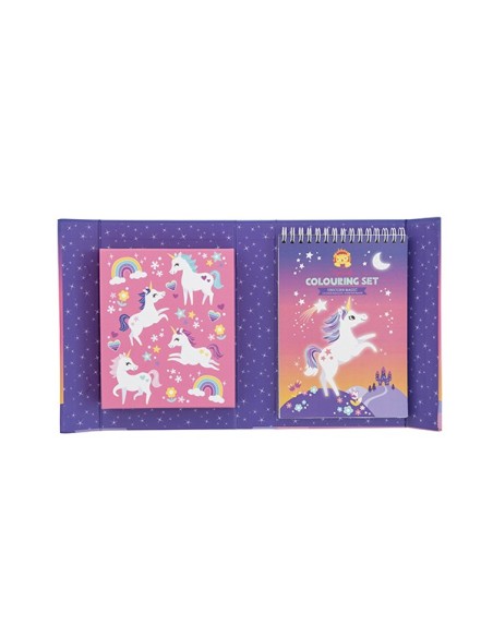 Set para colorear Unicornio Magico Set para colorear Unicornio Magico