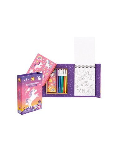 Set para colorear Unicornio Magico