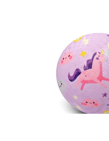 Pelota Caucho 18cm Unicornio