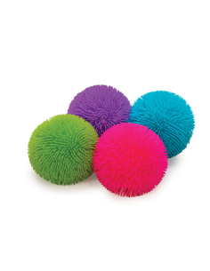 Pelota sensorial peluda