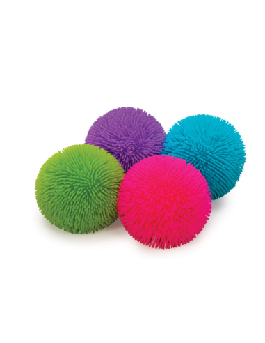 Pelota sensorial peluda