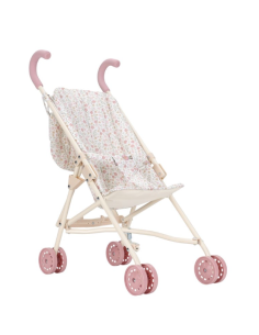 Carrito para muñecas de Metal Flores Little Dutch