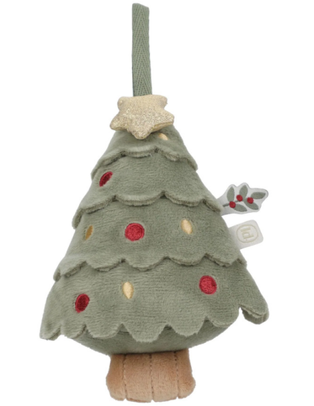 Set 4 Adornos de Navidad Rosa