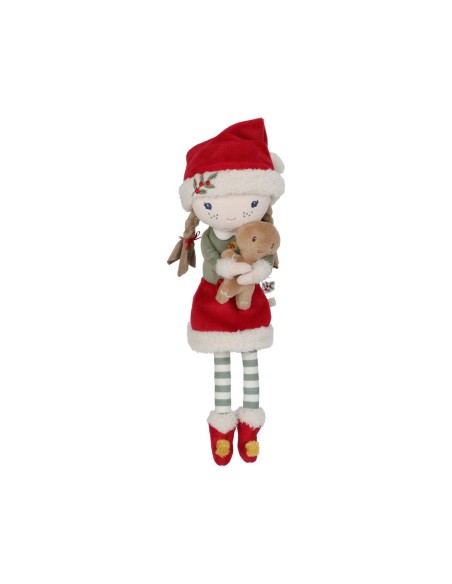 Muñeca Blandita de Navidad Rosa