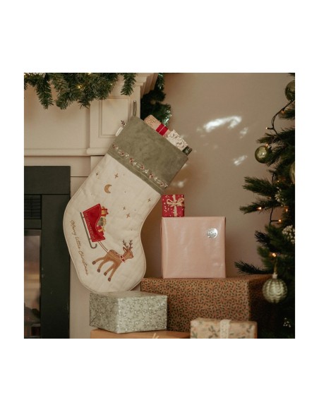 Calcetín Navideño Grande Trineo