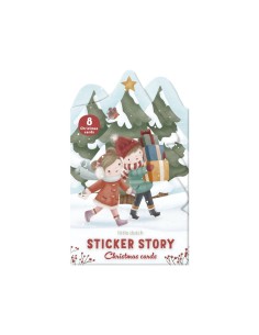 Pegatinas y Tarjetas Navideñas