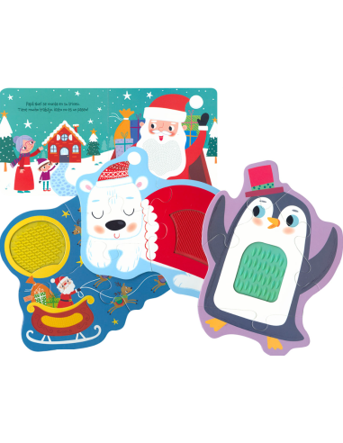 La navidad de Papá Noel  sensorial