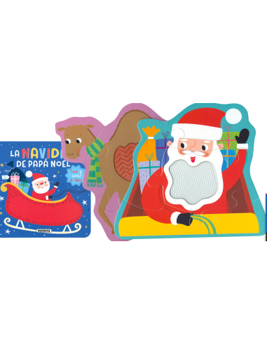 La navidad de Papá Noel  sensorial