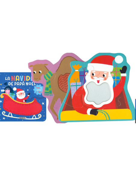La navidad de Papá Noel  sensorial