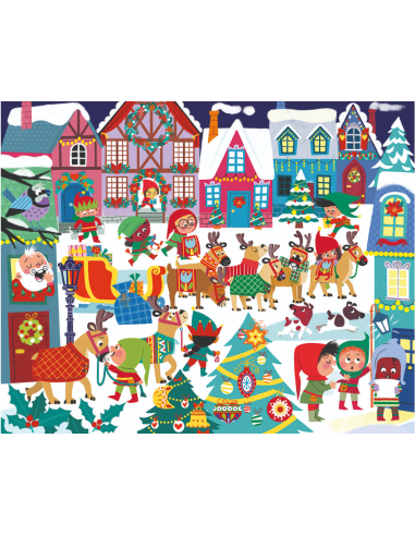 Pegatinas Reutilizables Feliz Navidad