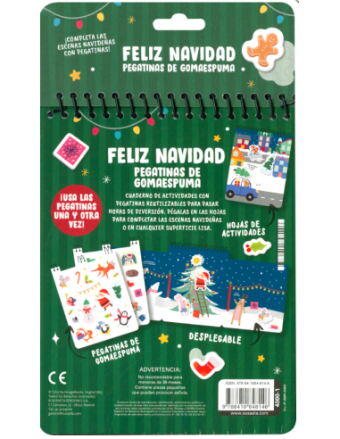 Feliz Navidad Pegatinas