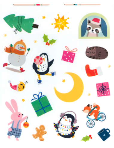 Feliz Navidad Pegatinas