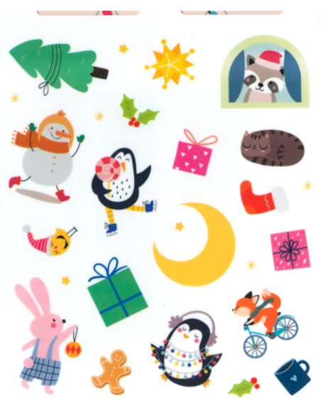 Feliz Navidad Pegatinas