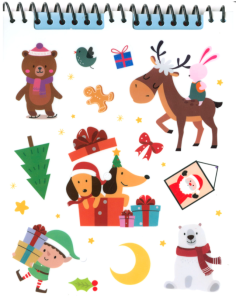 Papa Noel Pegatinas 2