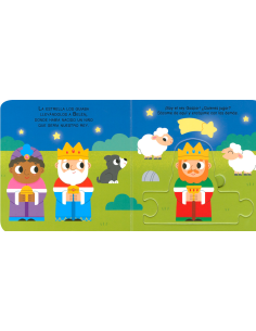 Mi primer Libro Puzzle Los Reyes Magos 2