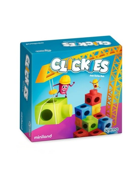 Juego mesa Clickies Átomo