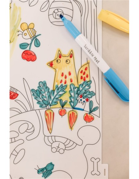 Scribble "En el Jardín " 4 rotul. Juegaconmigo