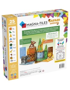MAGNA-T Safari Animals Set 25pcs Juegaconmigo 2