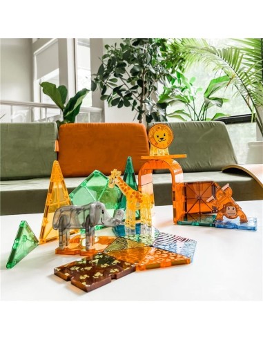 MAGNA-T Safari Animals Set 25pcs Juegaconmigo
