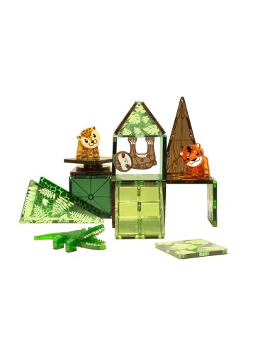 MAGNA-T Jungle Animals Set 25pcs Juegaconmigo