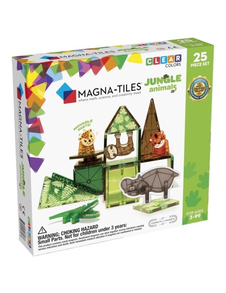MAGNA-T Jungle Animals Set 25pcs Juegaconmigo