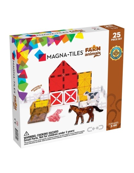 MAGNA-T Farm Animals Set 25pcs Juegaconmigo