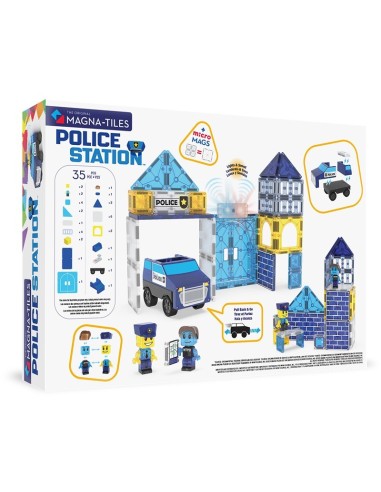MAGNA-T Police Station Set 35 pcs