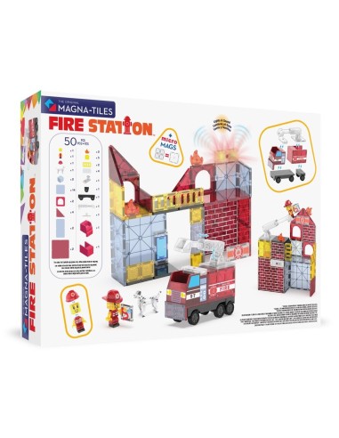 MAGNA-T Fire Station™ Set 50 pcs