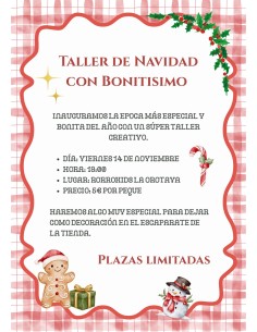 Taller de manualidades navideñas