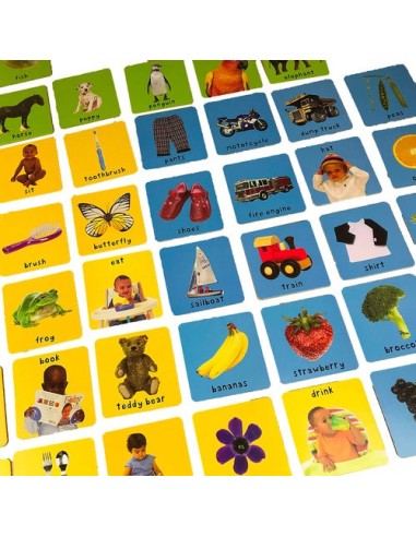 Juego de tarjetas bilingües mis primeras 100 palabras