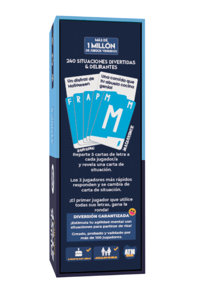 Juegos de mesa para todos Quick Stop Family – Juego de Agilidad Mental