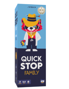 Juegos de mesa para todos Quick Stop Family – Juego de Agilidad Mental