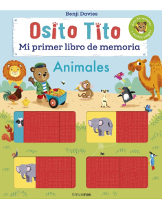 Osito tito mi primer libro de memoria de los Animales