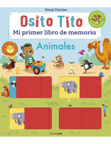 Osito tito mi primer libro de memoria de los Animales