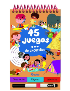 45 Juegos reutilizables Excursión
