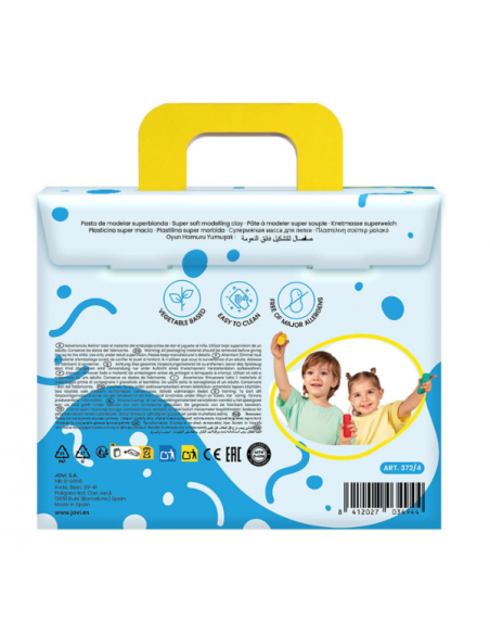 Baby Estuche 4 plastilina 38 g colores surtidos